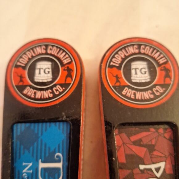 2 Toppling Goliath Brewing Co. POMPEII & Dorothys Beer Tap Bar Pub Handle - Picture 2 of 5